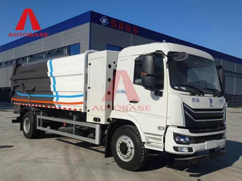 18 ton Compressie Dockende vuilniswagen