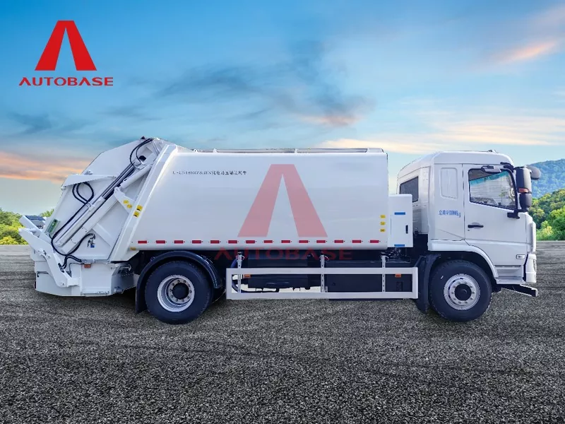 18 ton compressie vuilniswagen