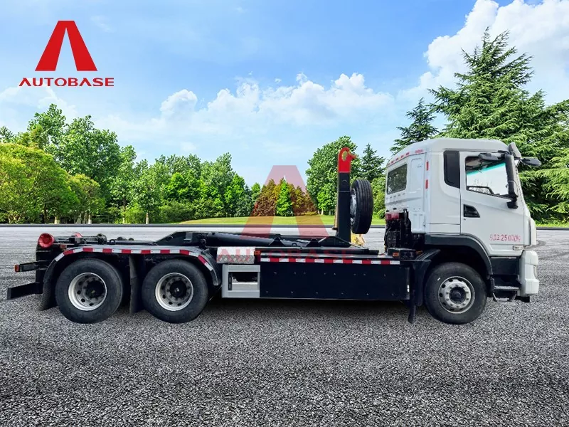 25 ton losbare vuilniswagen